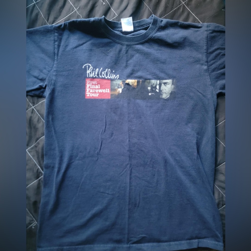Phil Collins tour T-shirt